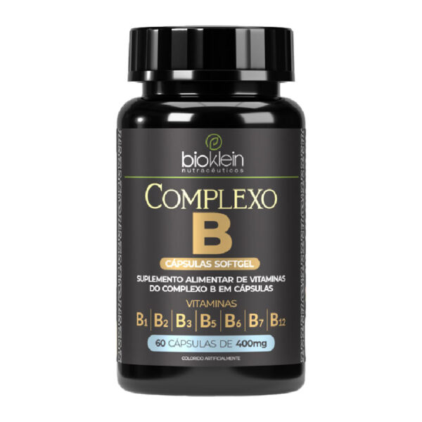 Complexo B | 60 Cápsulas Softgel 400mg