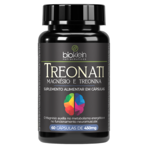 Treonati | Magnesio e Treonina | 60 Capsulas 450mg