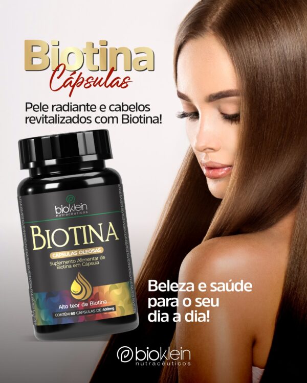 Biotina | 60 Cápsulas 400mg - Image 2