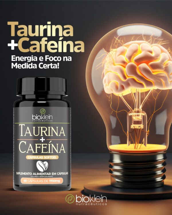 Taurina + Cafeína | 60 Cápsulas Softgel 1700mg - Image 2