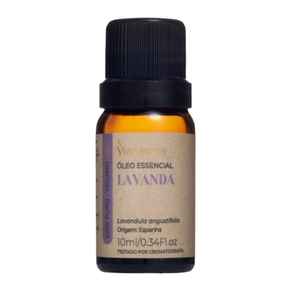 Óleo Essencial de Lavanda |Via Aroma| 10ml