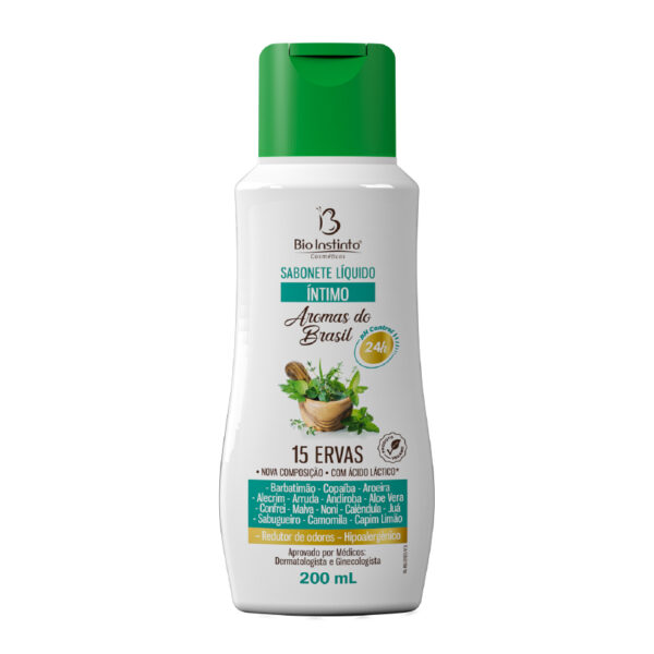 Sabonete Íntimo 15 Ervas 200ml | Bio Instinto |