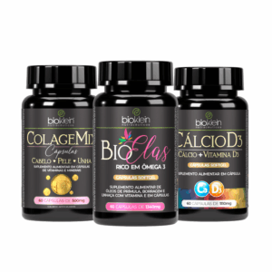 Kit Mulher 40+ - Bio Elas | Colagemix | Cálcio D3